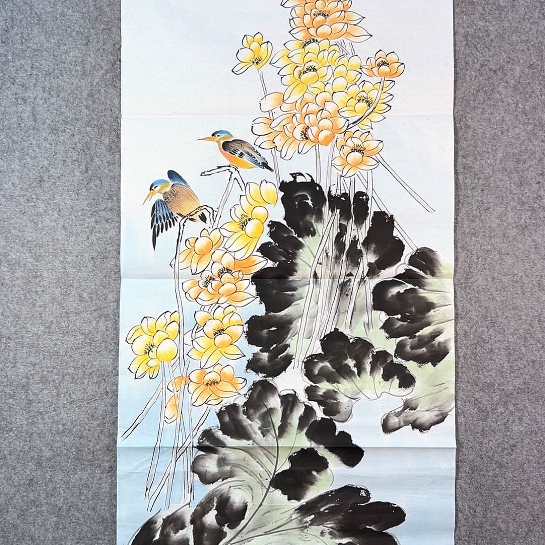 国画314 牡丹花盛开时节最喜欢