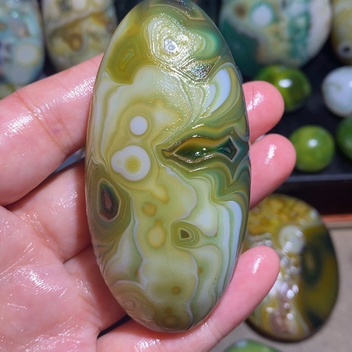 玛瑙/玉髓珠宝半成品未镶嵌