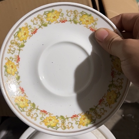 瓷其他6寸碟一个陶瓷