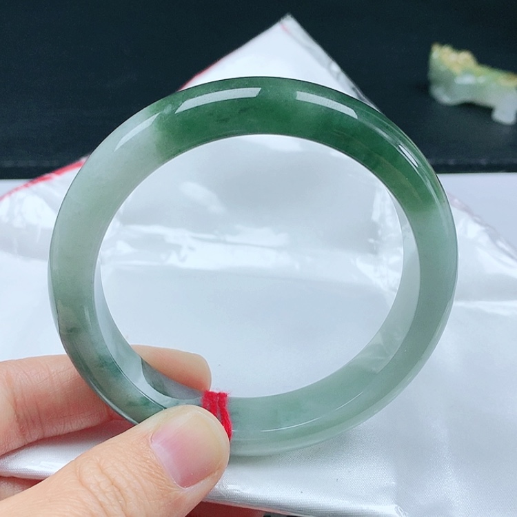 【闪购商品】翡翠手镯未镶嵌天然翡翠手镯
