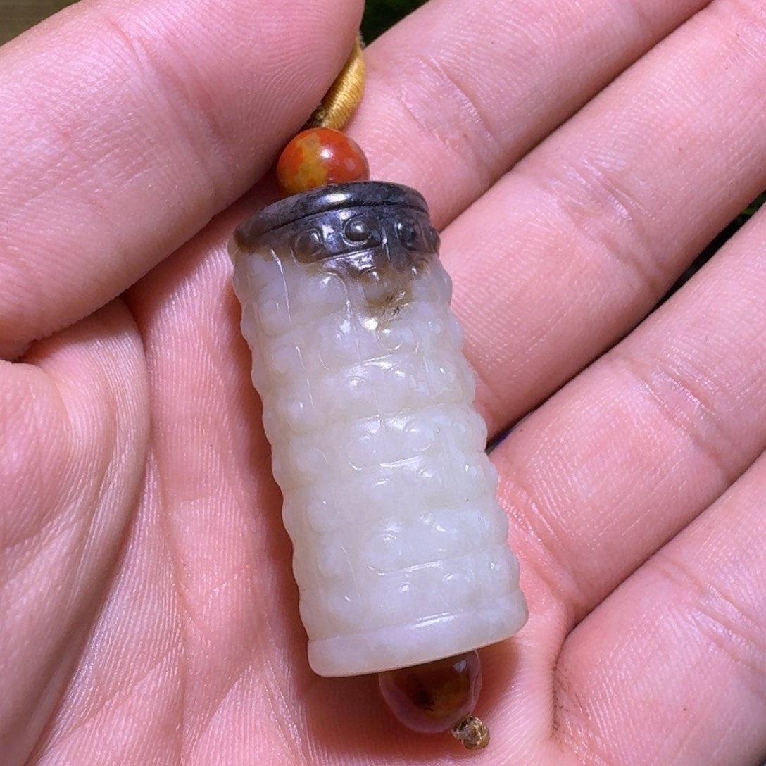 匹***夫和田玉（糖玉）未镶嵌挂件