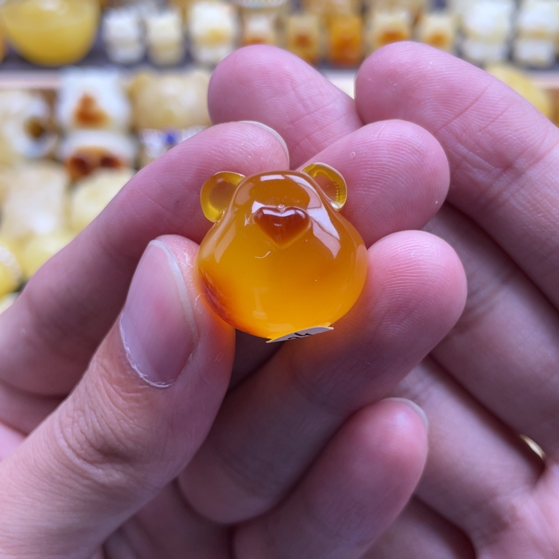 琥珀未镶嵌裸石蜜蜡