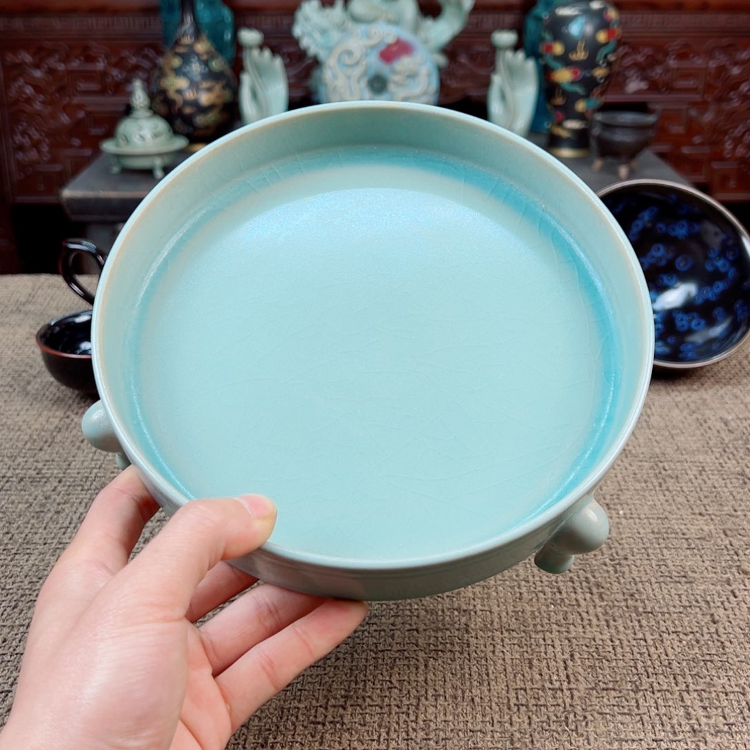 Lao窑瓷直播间陶瓷艺术品正能量