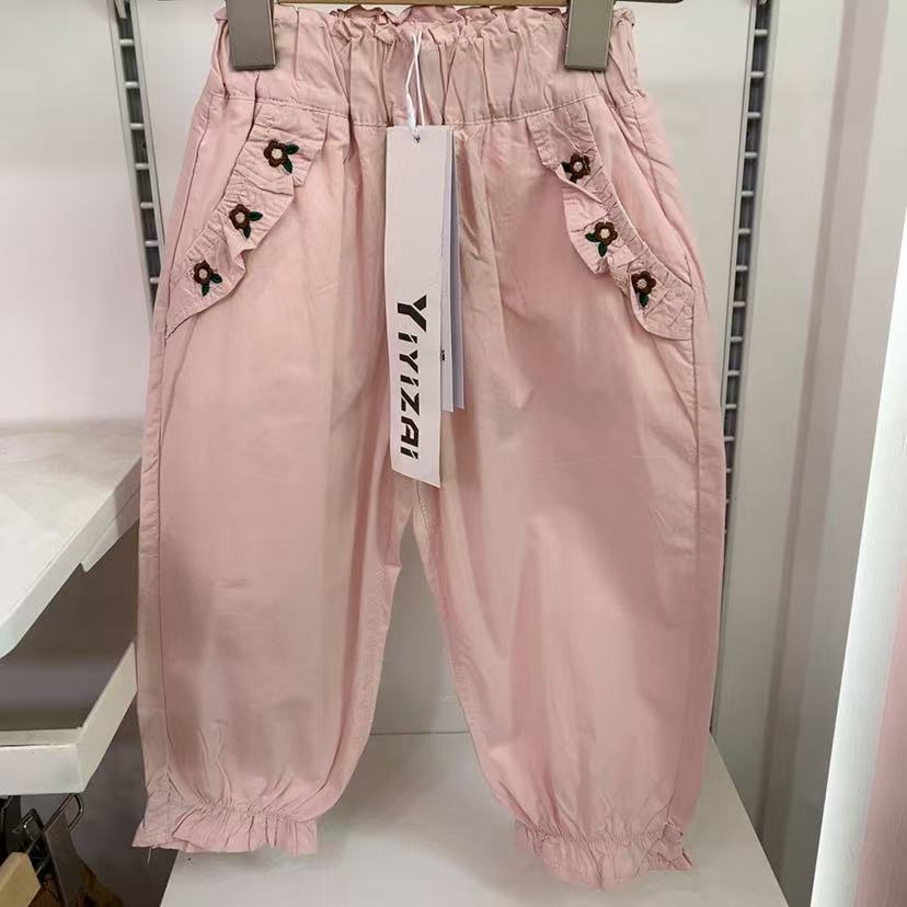 6565-6冰冰棉休闲裤（粉色）