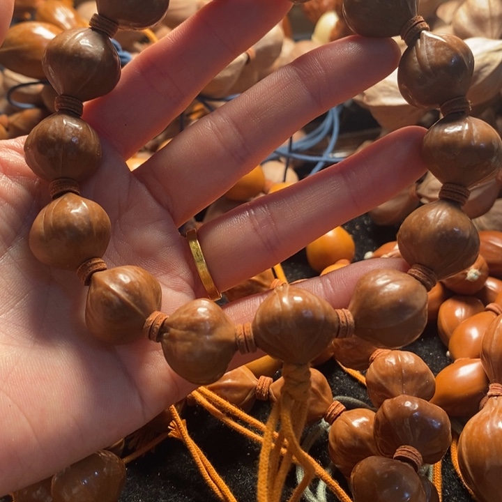 手串/手链橄榄核蜜桃十三颗