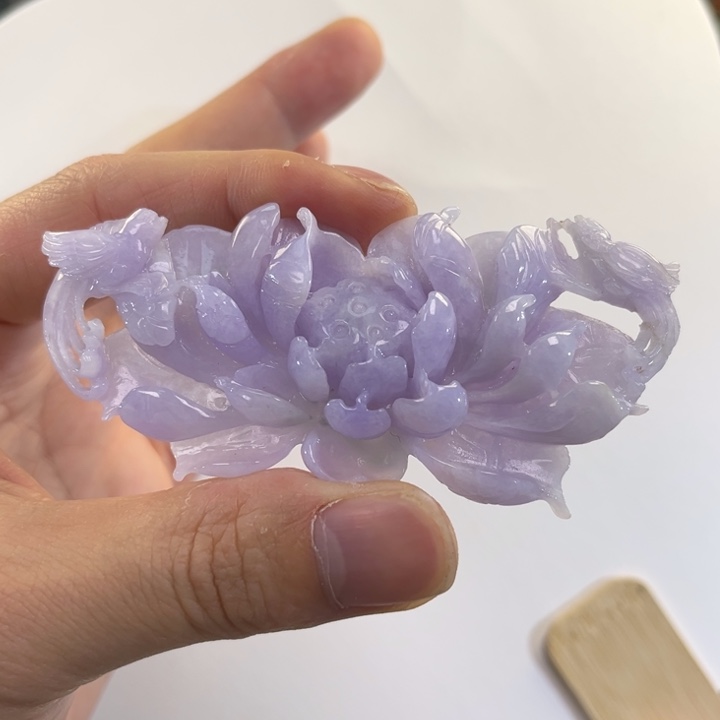 翡翠吊坠(赠链)未镶嵌代编织