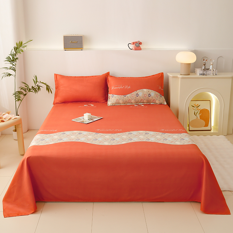 2盛典花枝 双人床单  （200*230cm）