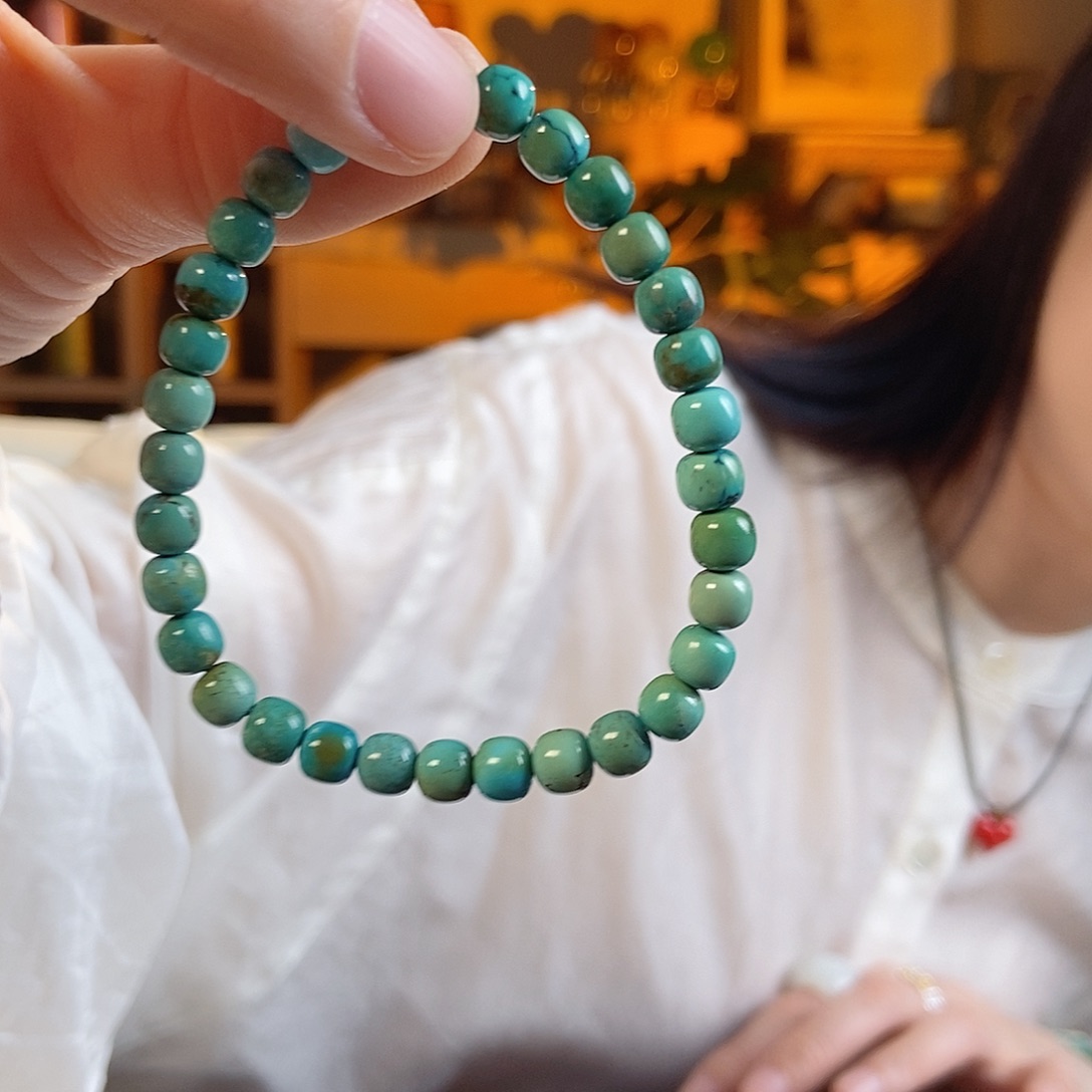 未镶嵌绿松石手链