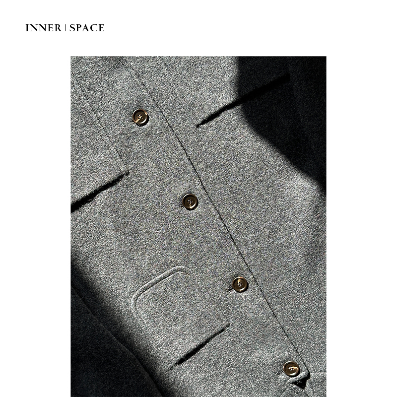 致敬Lp老钱灰套装GLW500013秋冬时尚