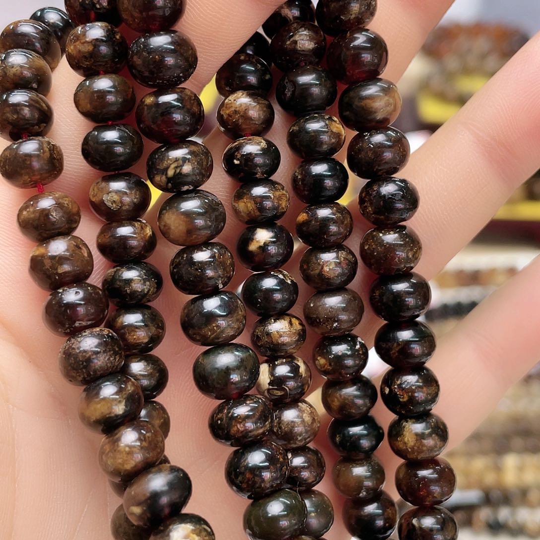 琥珀裸石未镶嵌不***～八70255