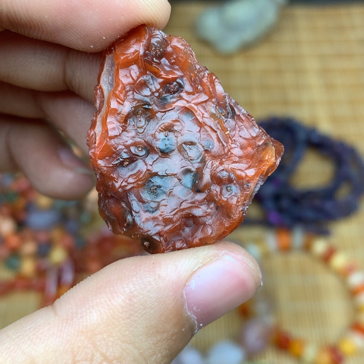 玛瑙/玉髓珠宝半成品未镶嵌驿*
