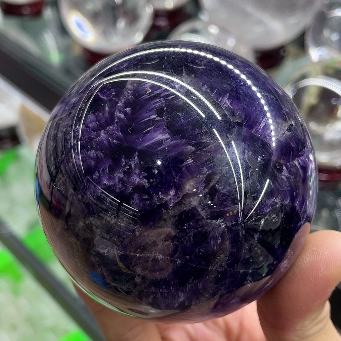 水晶水晶球摆件未镶嵌