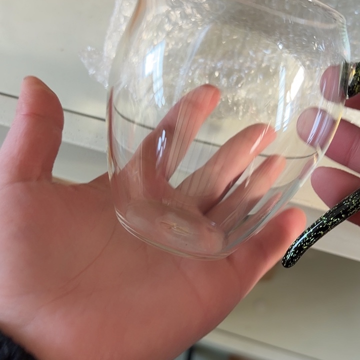 手工艺品玻璃玻璃茶器依然黑金