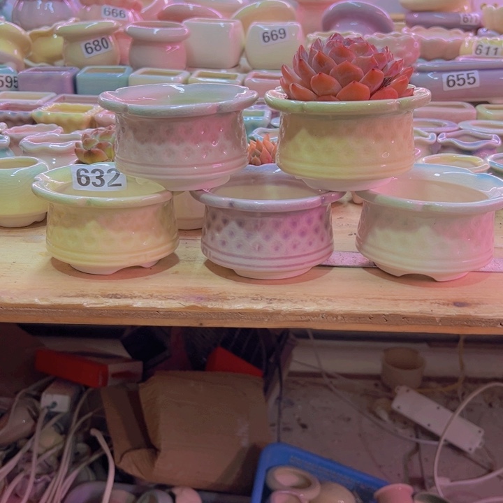 陶瓷花盆当场凑满12包邮