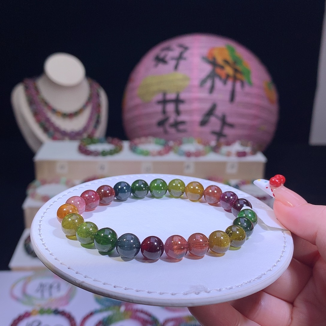 碧玺手链未镶嵌碧玺