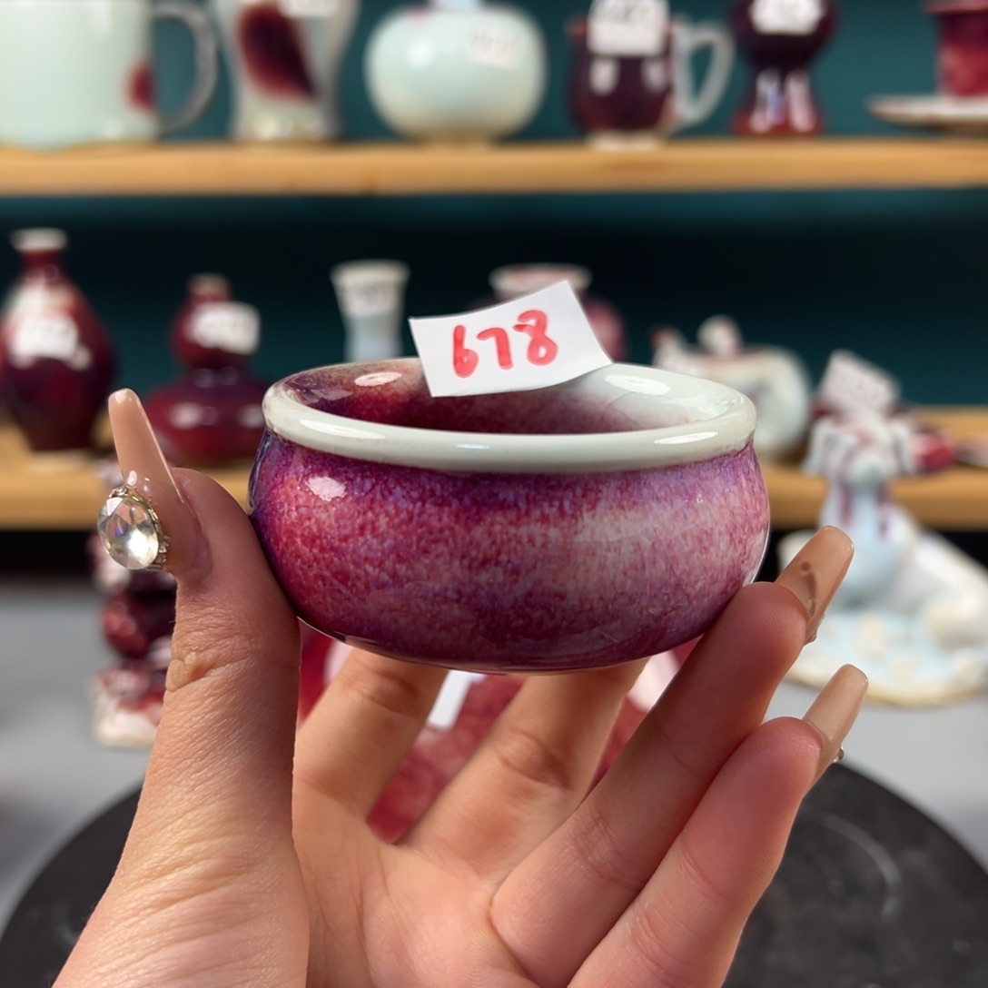 瓷片全品无暇主人杯纯手工