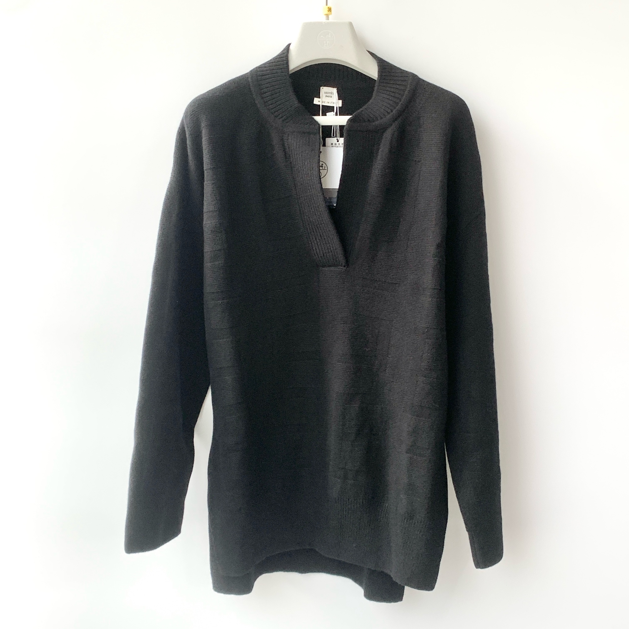 全新未使用 爱马仕 安洁利严选/YK0116735 针织衫