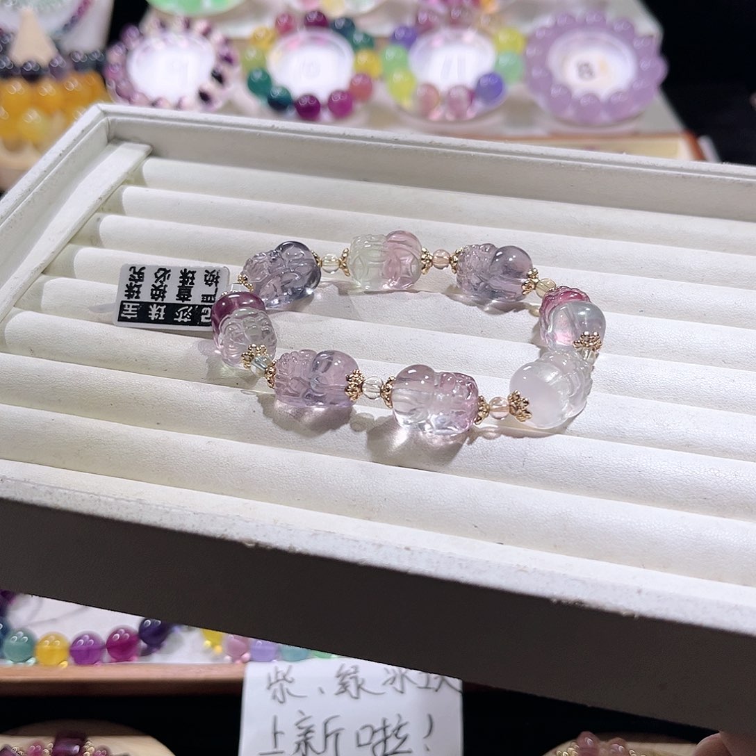 未镶嵌手链萤石貔貅