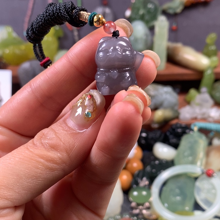 和田玉挂件未镶嵌