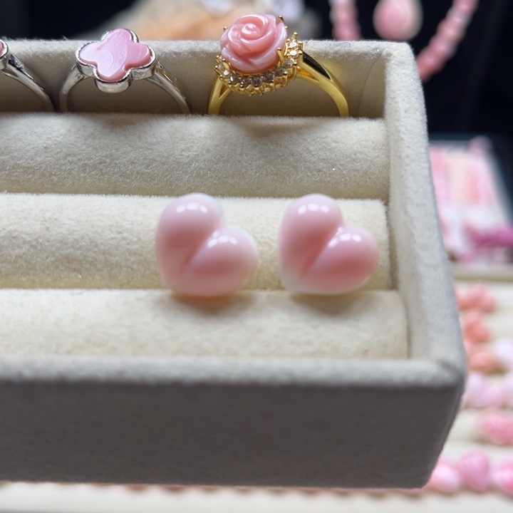 贝壳手串/手链粉贝屁桃