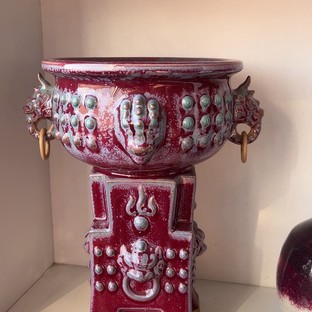 摆件郑家钧窑摆件