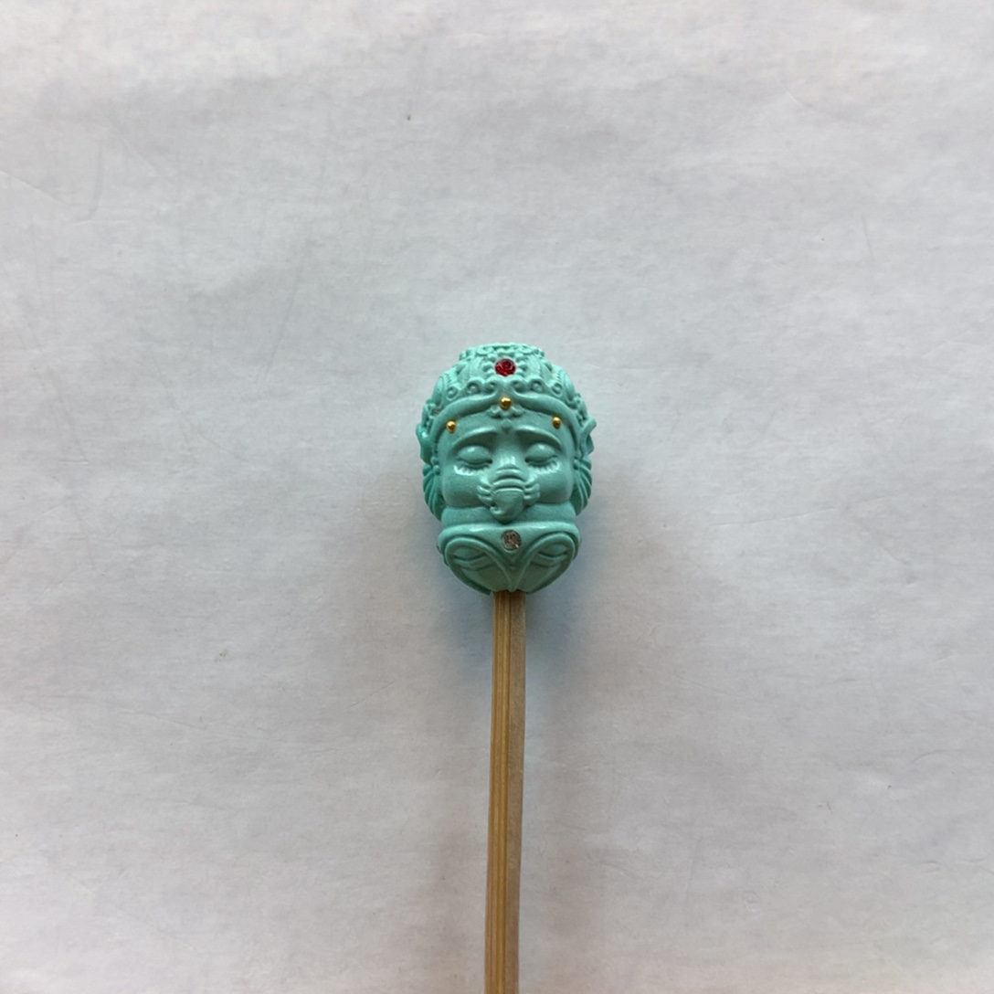 绿松石三通未镶嵌