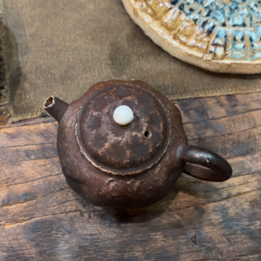 微瑕柴烧壶11111111111111111