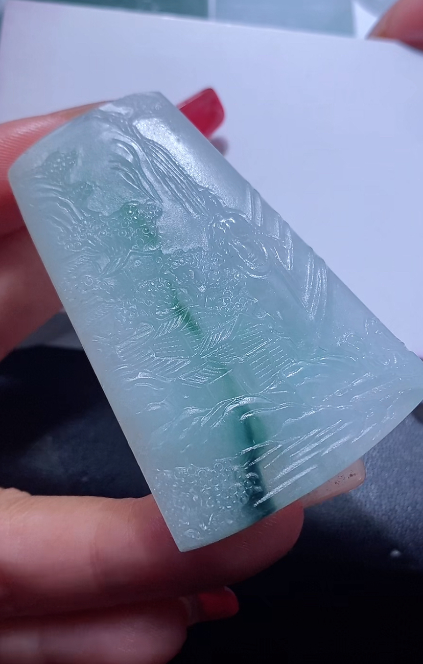 天然翡翠未镶嵌翡翠