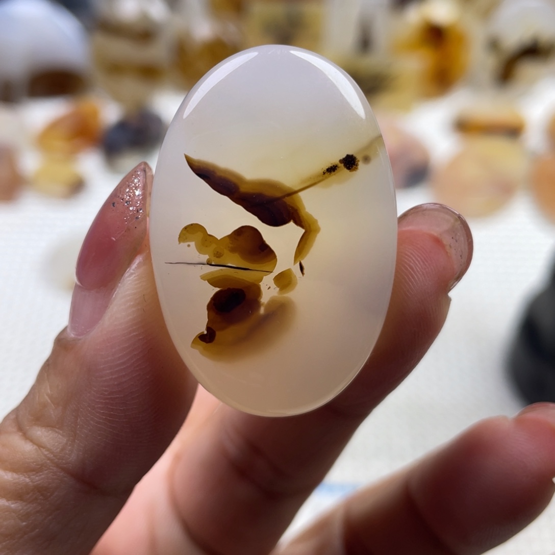 玛瑙/玉髓未镶嵌颈饰