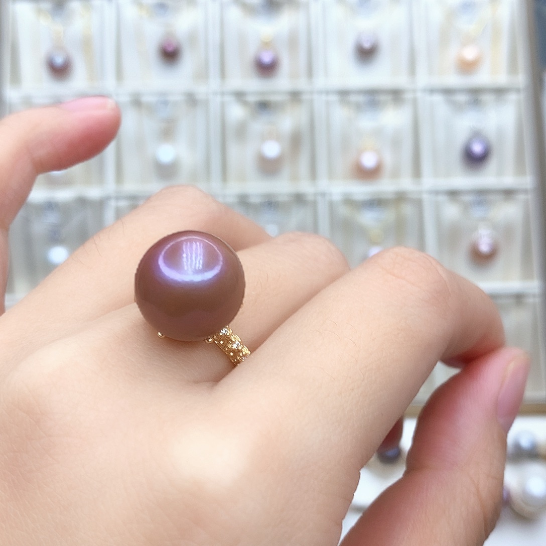 淡水珍珠颈饰合金