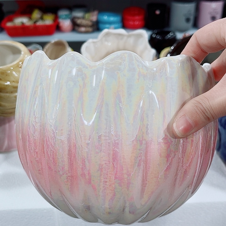 多肉陶瓷花盆满10元包邮