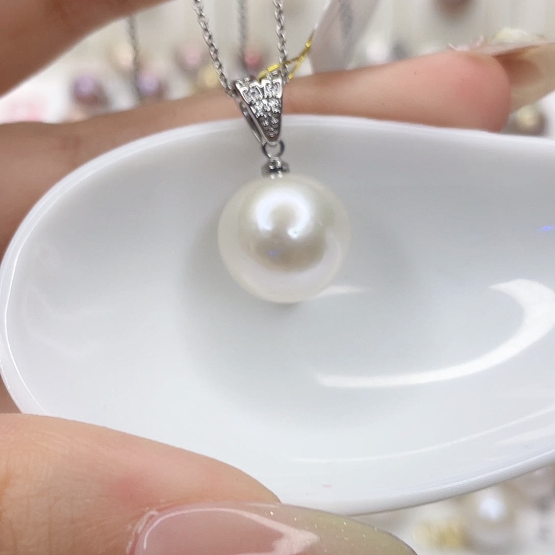 淡水珍珠未镶嵌吊坠(赠链)