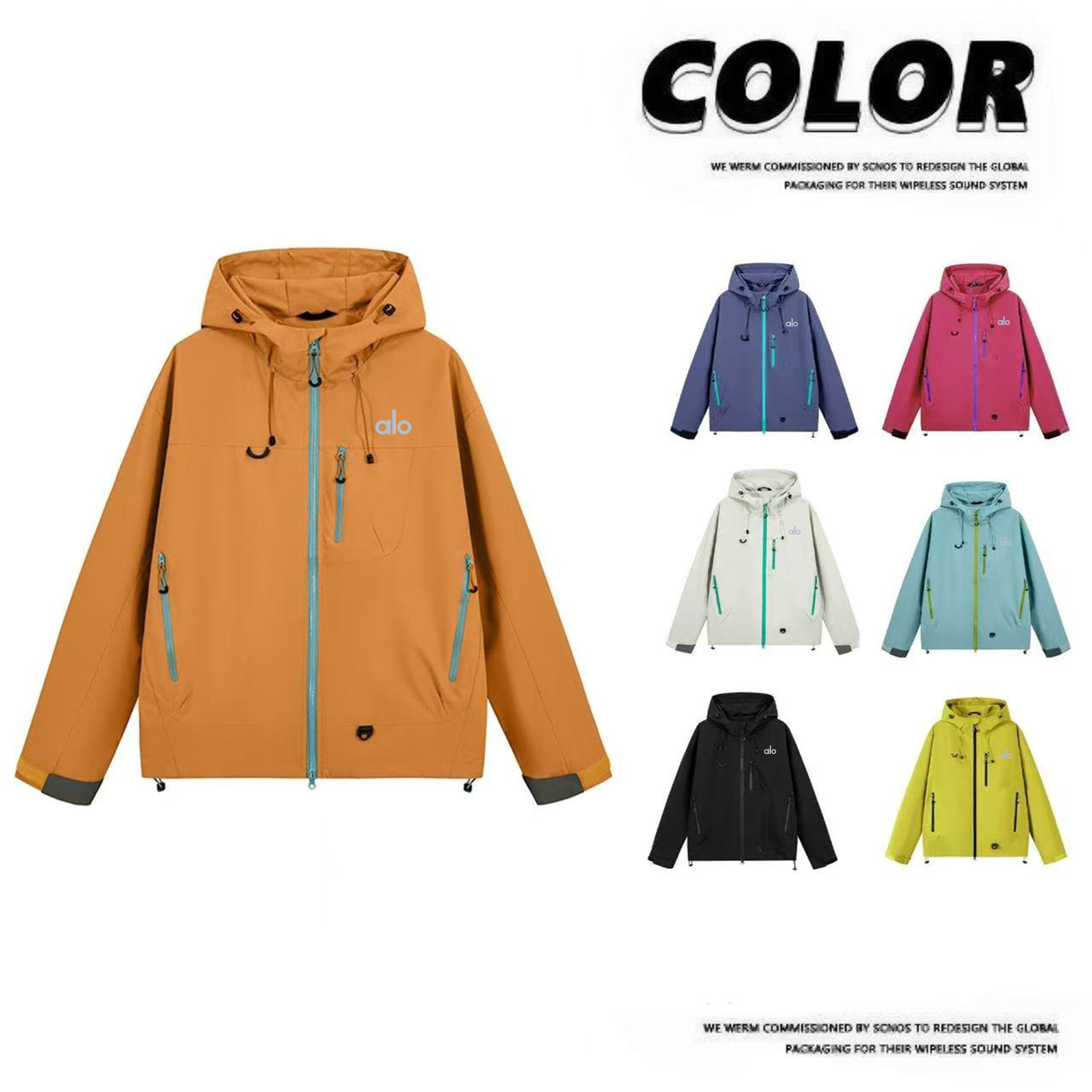 [咩咩专属]2025春秋爆款新款经典男女潮流百搭冲锋衣外套