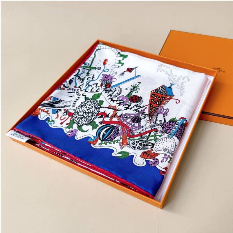 99新 Hermes/爱马仕 99新爱马仕hermes丝巾|S64680700