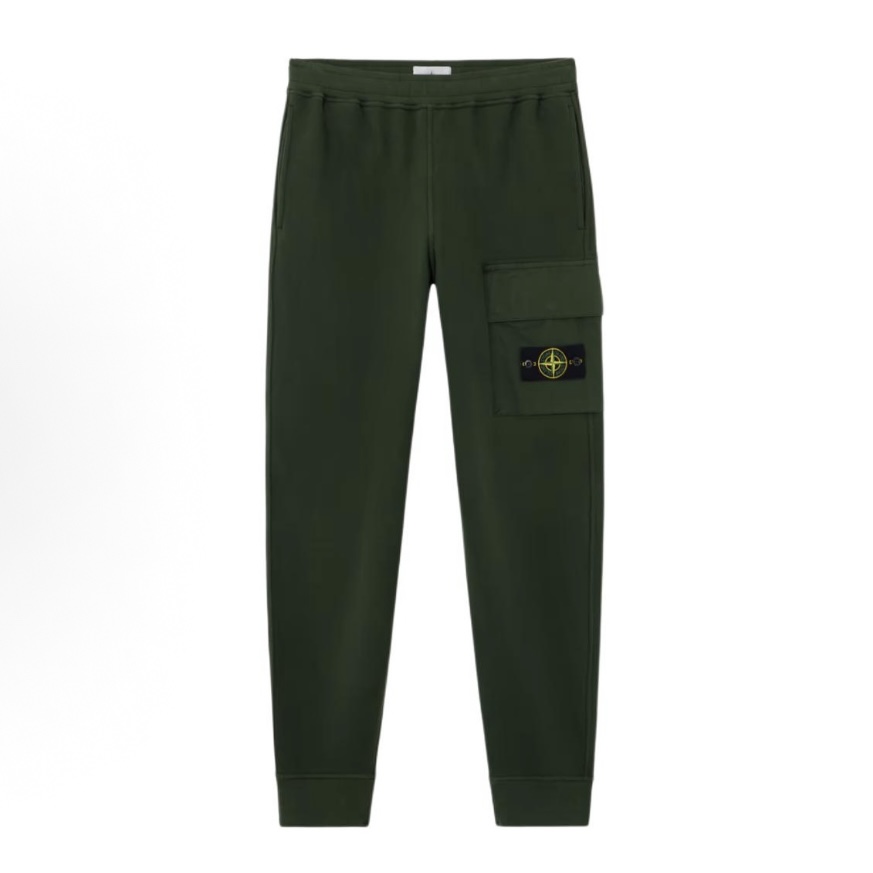 STONE ISLAND/石头岛  新款绿色休闲裤  2562022