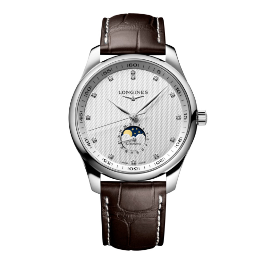 99新 Longines/浪琴 梵象批发/名匠919/白蓝/机械/42mm/22200