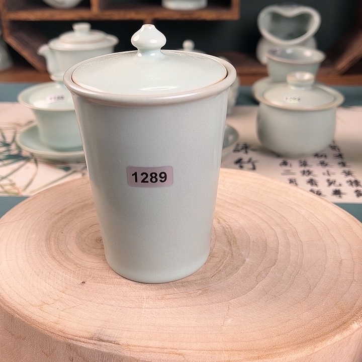 杯1289 原矿汝瓷汝州发货大瑕