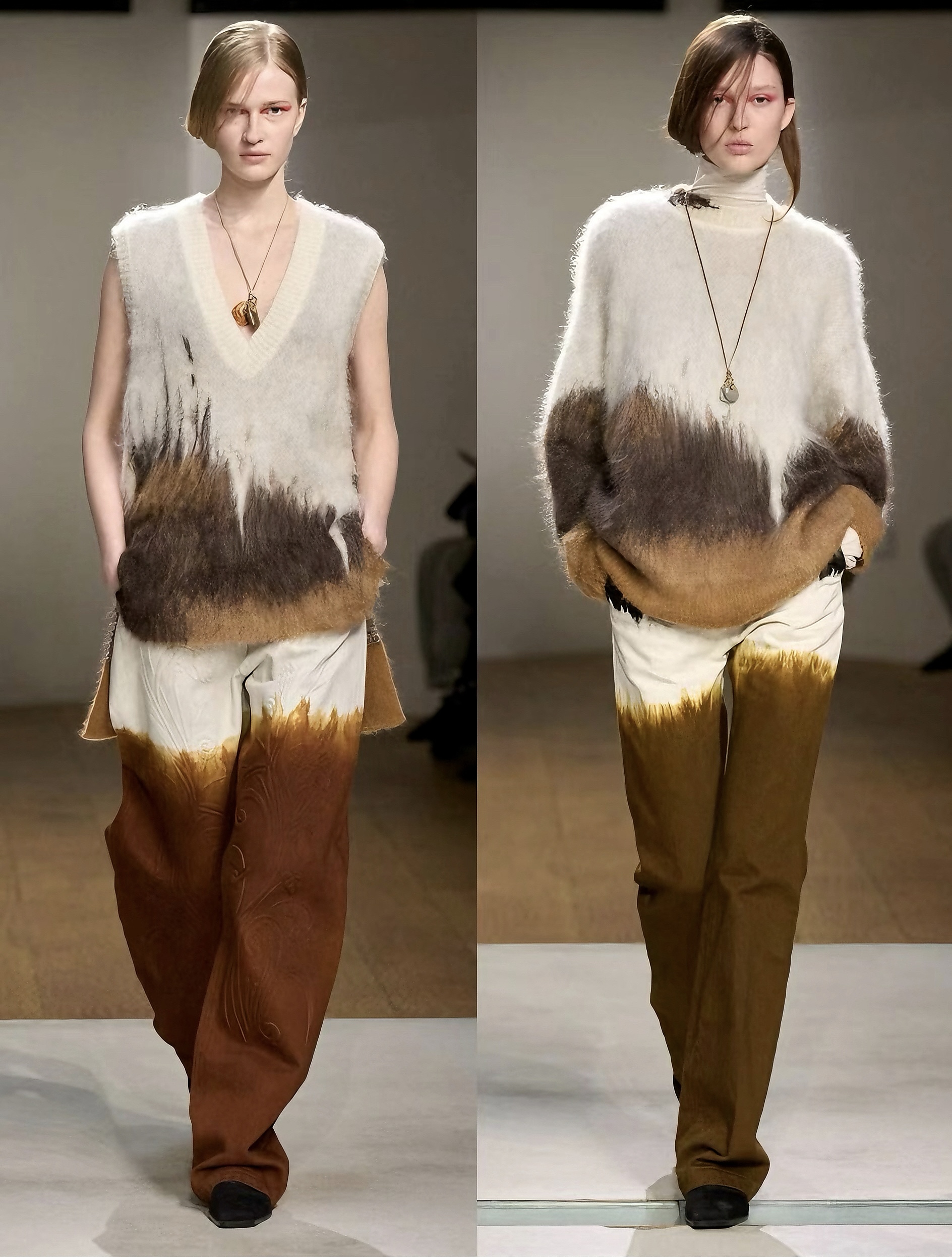 【直播间同款601】2025羊绒拉绒新款濮院针织衫馆-秋冬新款时尚气质