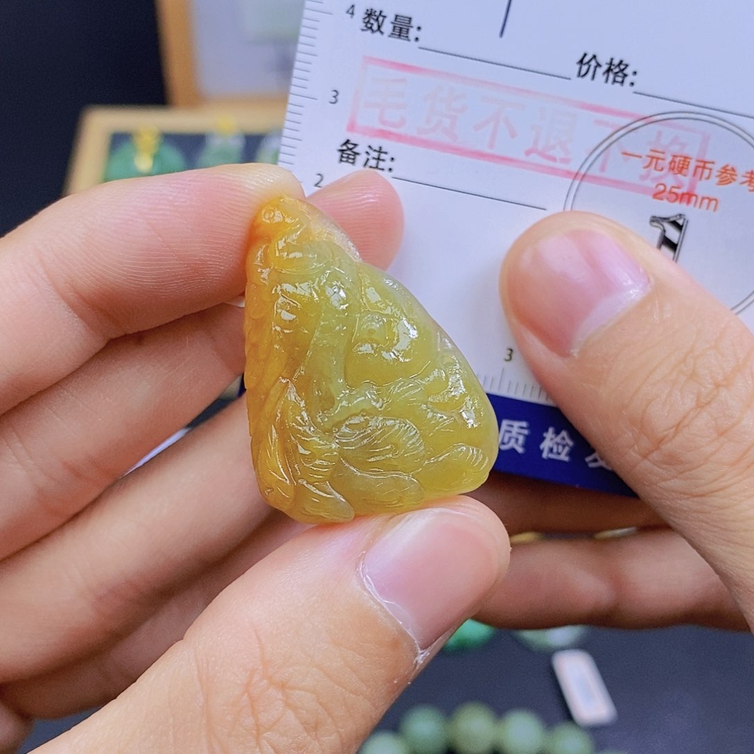 颈饰未镶嵌翡翠翡翠