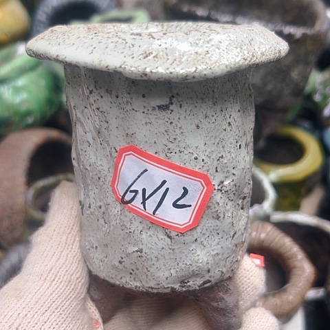 粗陶花盆手工花盆制作就这样
