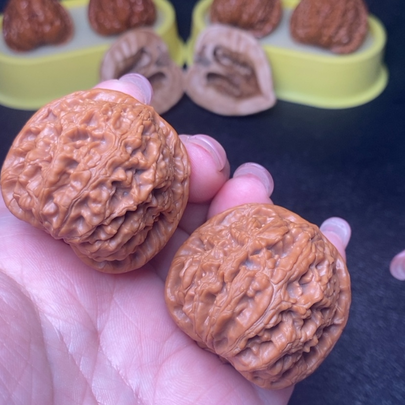 【闪购商品】文玩核桃把件213号水龙纹40