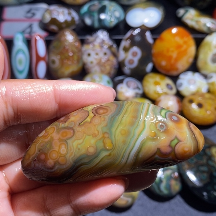 玛瑙/玉髓未镶嵌吊坠(不含链)125