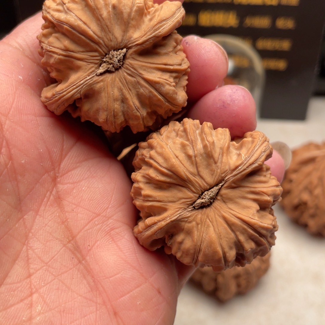 文玩核桃把件T***P41尺全品闷白