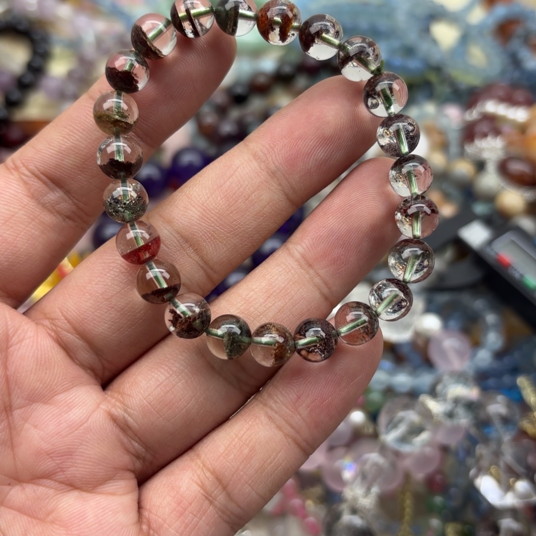 手链水晶银S925镶嵌