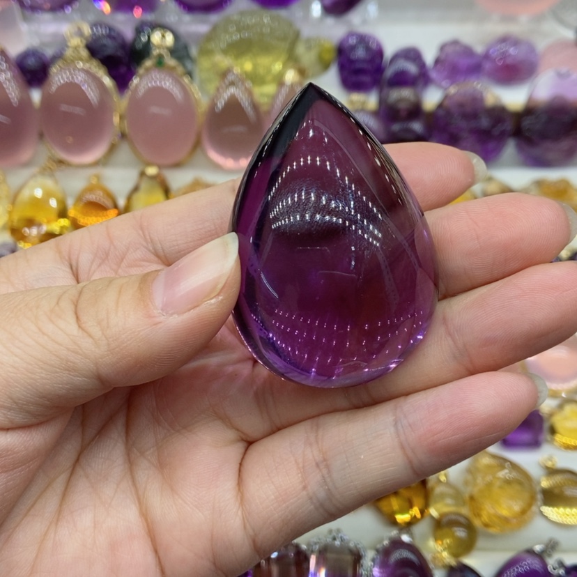 【闪购商品】水晶水晶吊坠未镶嵌