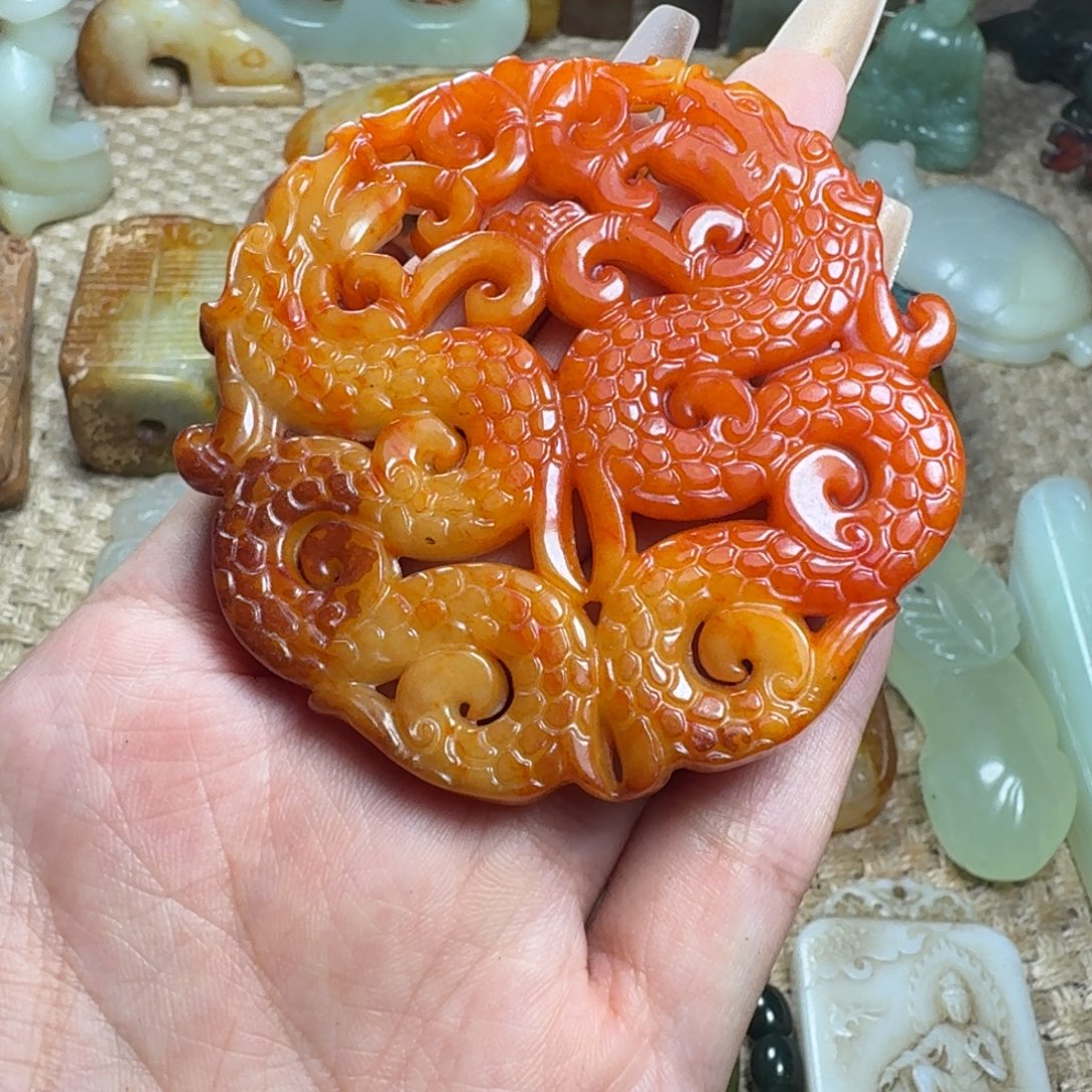 吊坠白玉菩提挂件