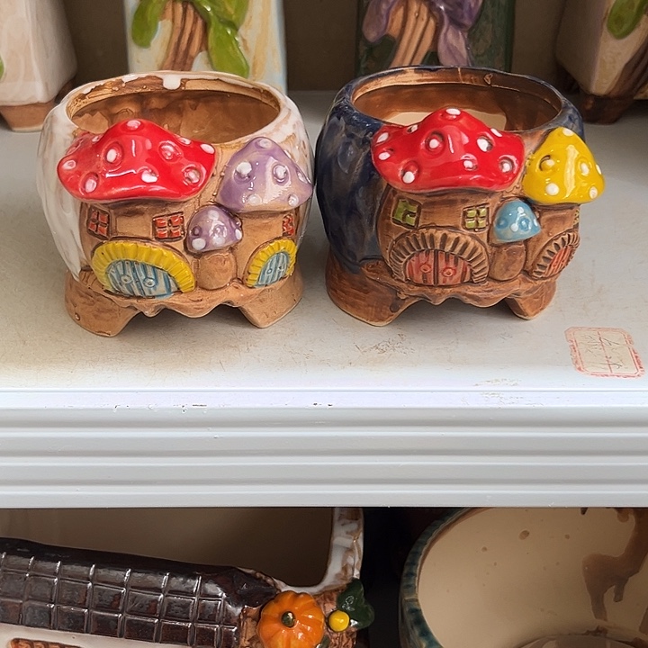 紫砂花盆粗陶材质多肉花盆