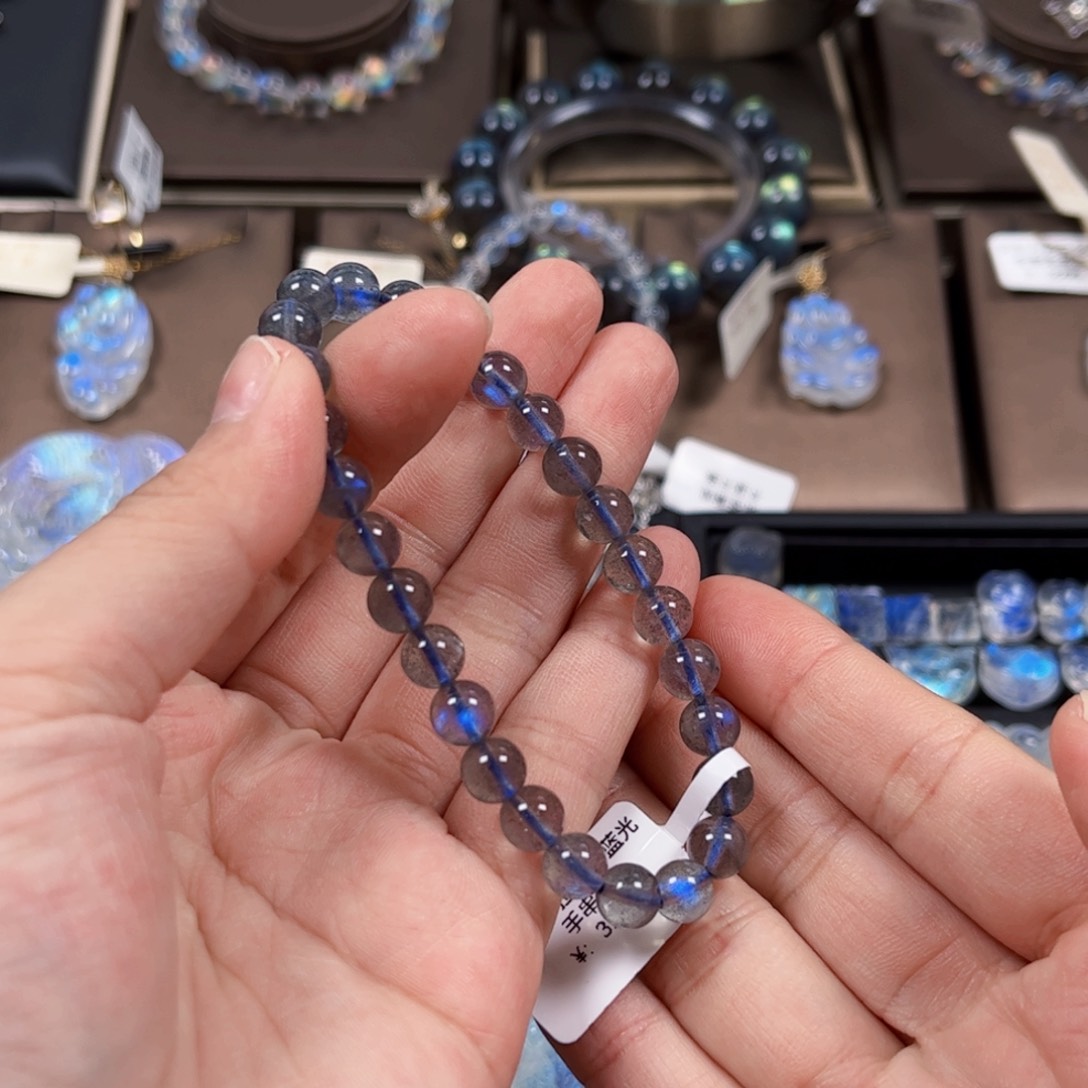 长石手串未镶嵌7左右