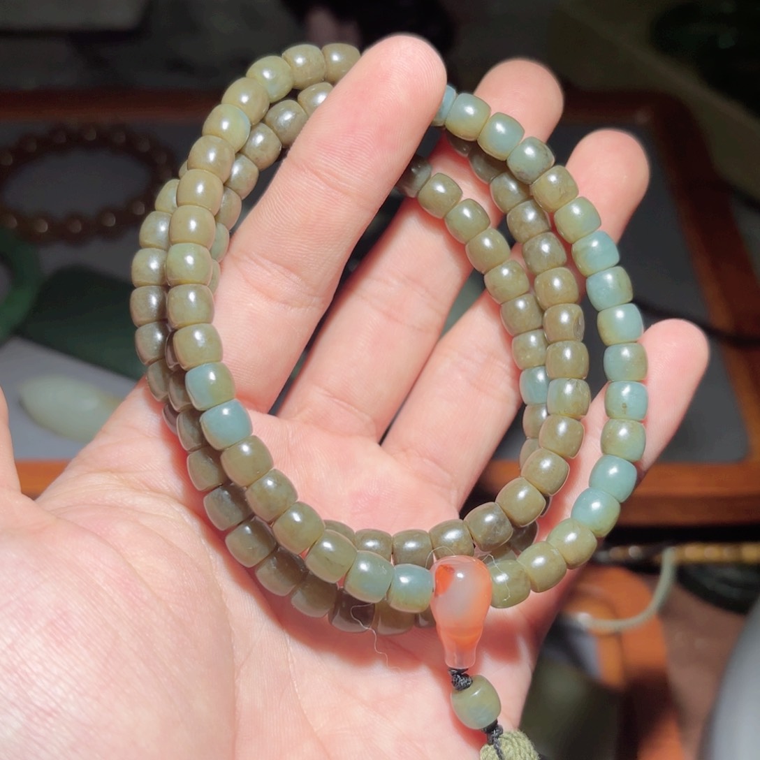 和田玉手链未镶嵌