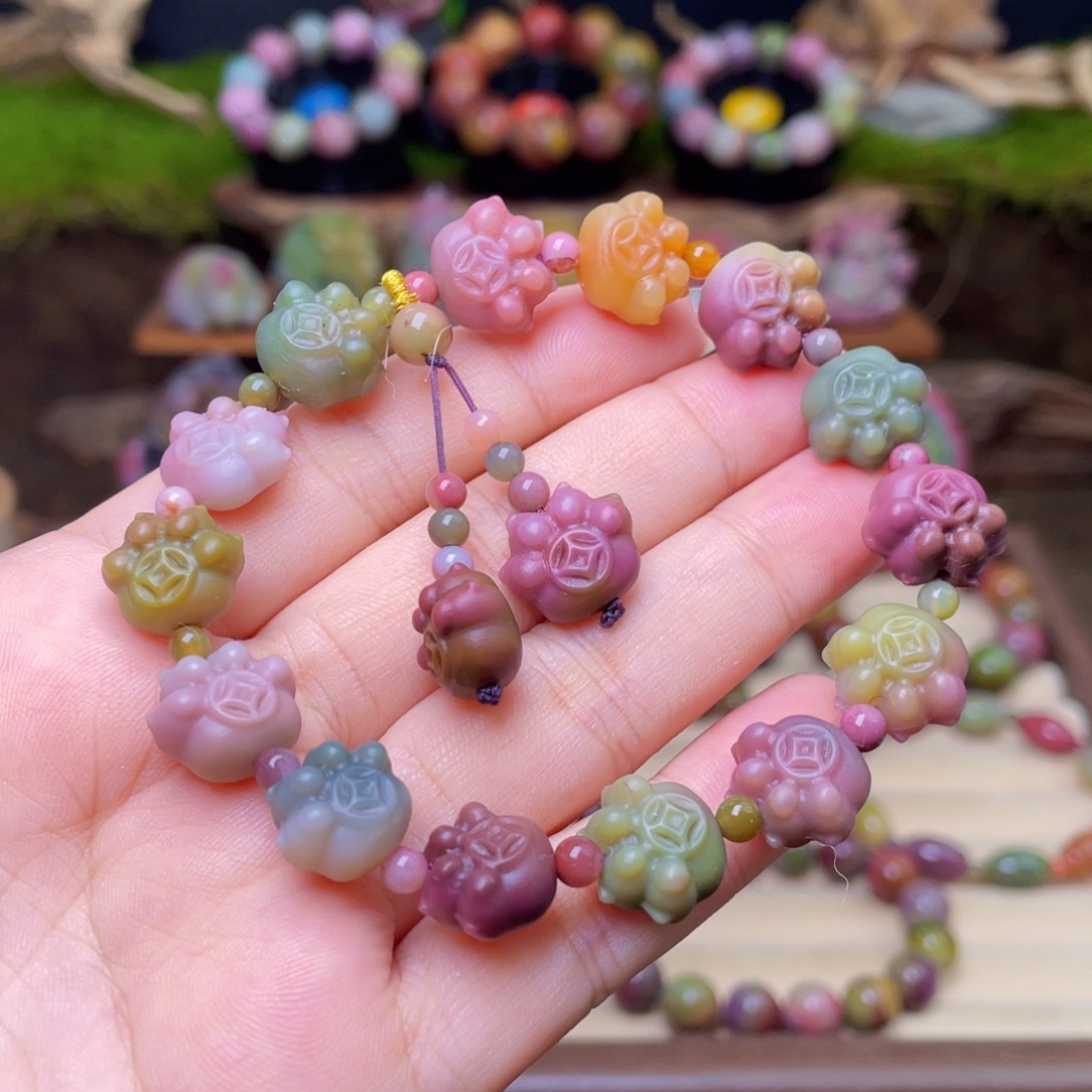 玛瑙/玉髓未镶嵌珠宝半成品盐源玛瑙猫爪